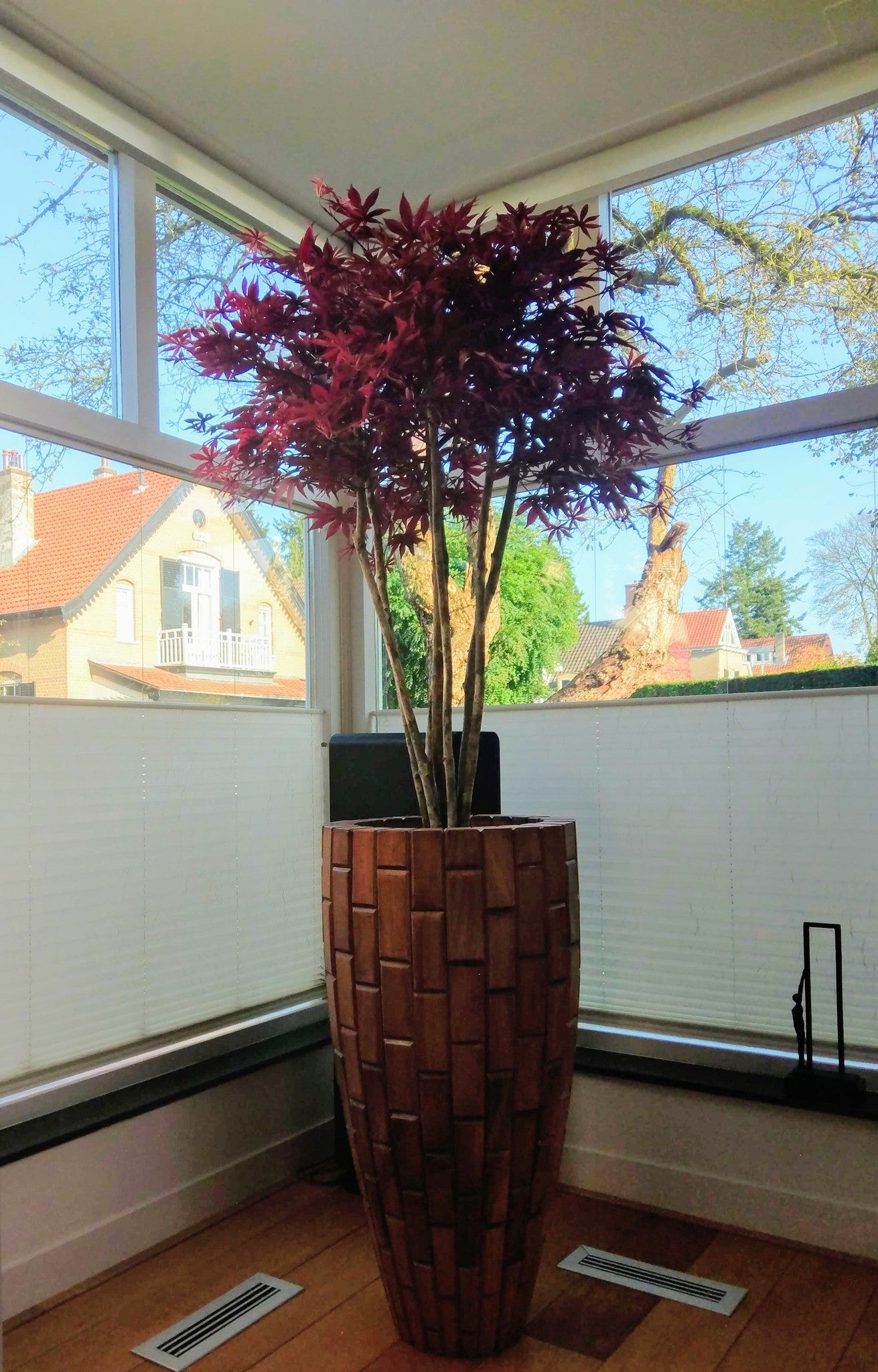 Acer Maple deluxe 165 cm kunstboom burgundy